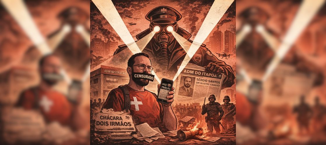 Administração do Itapoã parte para intimidação e tenta coagir moradores que compartilhavam matéria do A Voz dos Praças sobre ameaça armada e possível intolerância religiosa